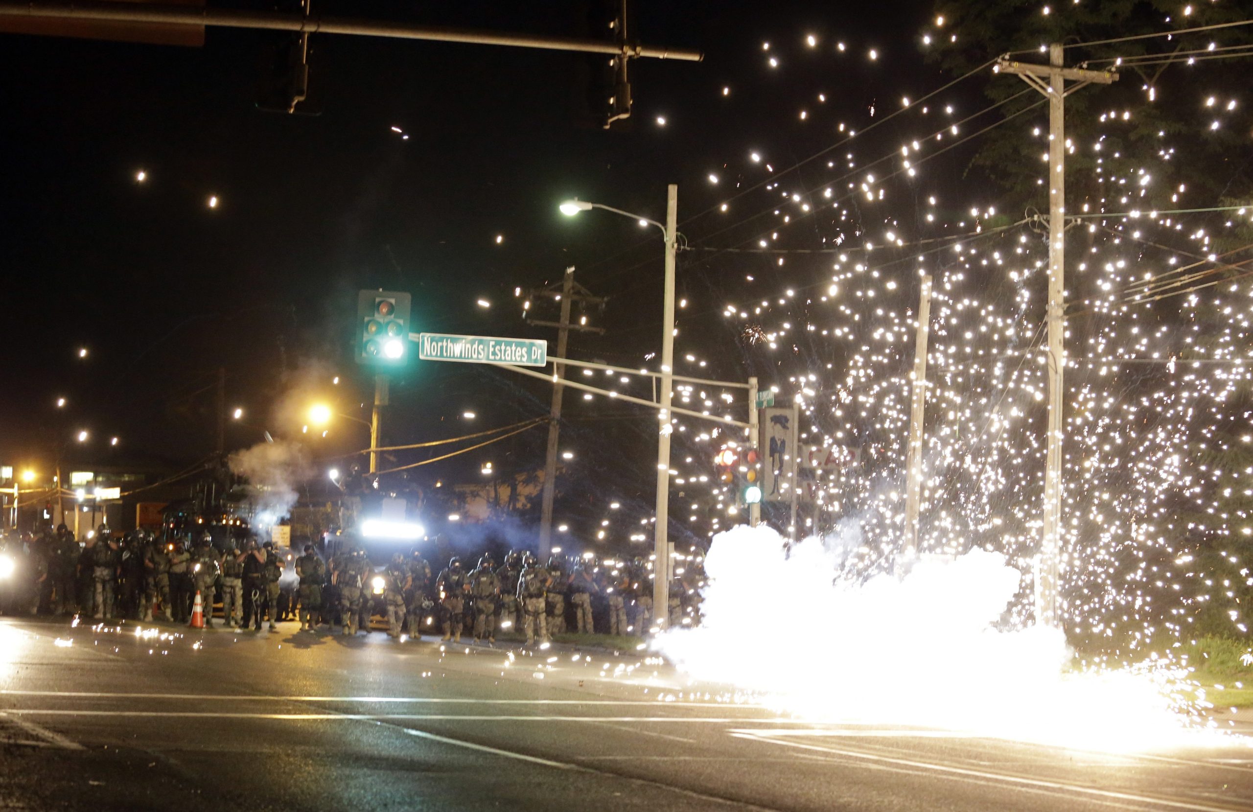 Protests turn violent in St. Louis suburb