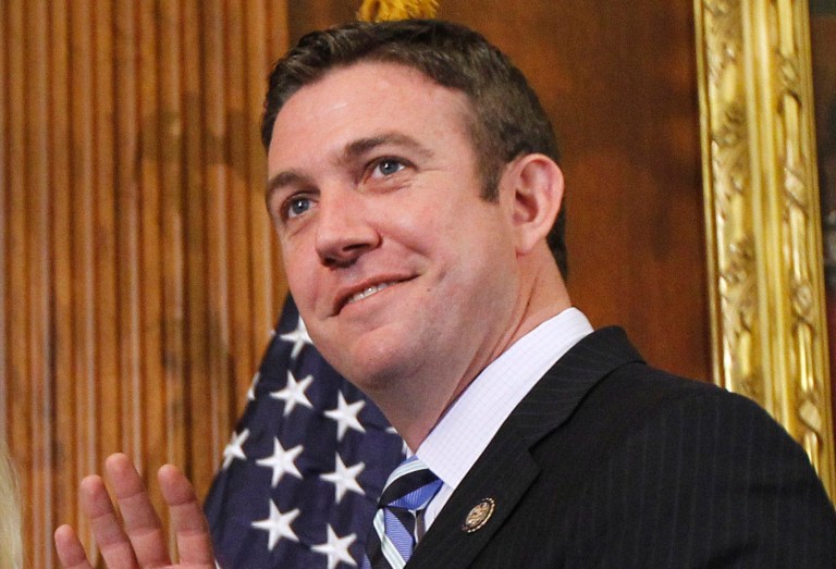 Rep. Duncan Hunter, R-Calif., sent a letter to Air Force Secretary Deborah Lee James Wednesday asking for a detailed briefing on where the service stands in developing new technology to counter the threat, as well as what resources are available. (AP Photo/Alex Brandon)
