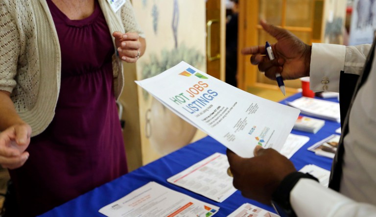 Forecasters in the private sector had expected jobless claims to drift down slightly to 246,000. On Thursday, the Labor Department reports on the number of people who applied for unemployment benefits a week earlier. (AP Photo/Lynne Sladky, File)