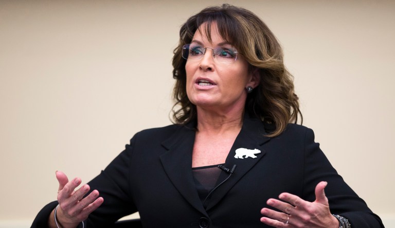 Palin, Judge Jed Rakoff said, failed to show the New York Times' editorial board intentionally acted maliciously. (AP Photo/Evan Vucci)