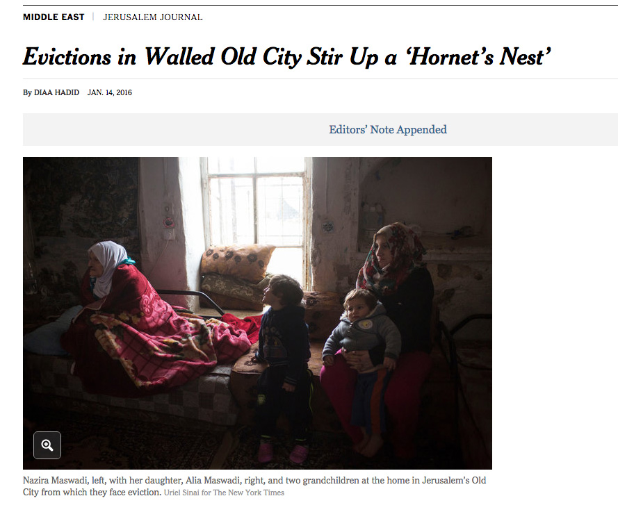 New York Times finally corrects one-sided Israel story, 12 days later