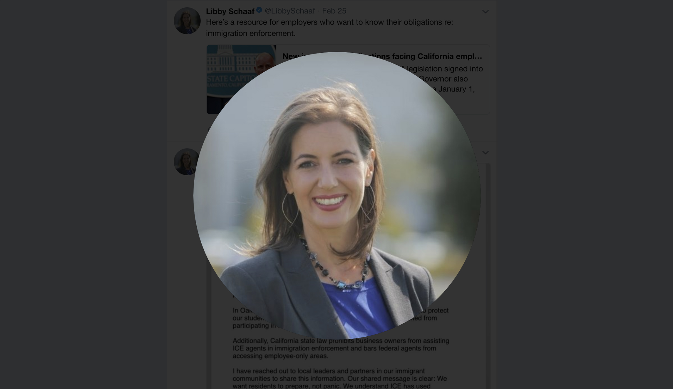 Don’t make a martyr of Oakland’s mayor, but be sure to enforce the law in her city