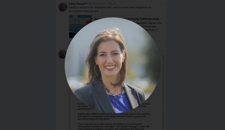 On Feb. 25, Oakland, Calif., Mayor Libby Schaaf took to Twitter to warn followers of an imminent immigration raid in Northern California targeting about 1,000 illegal immigrants deemed 