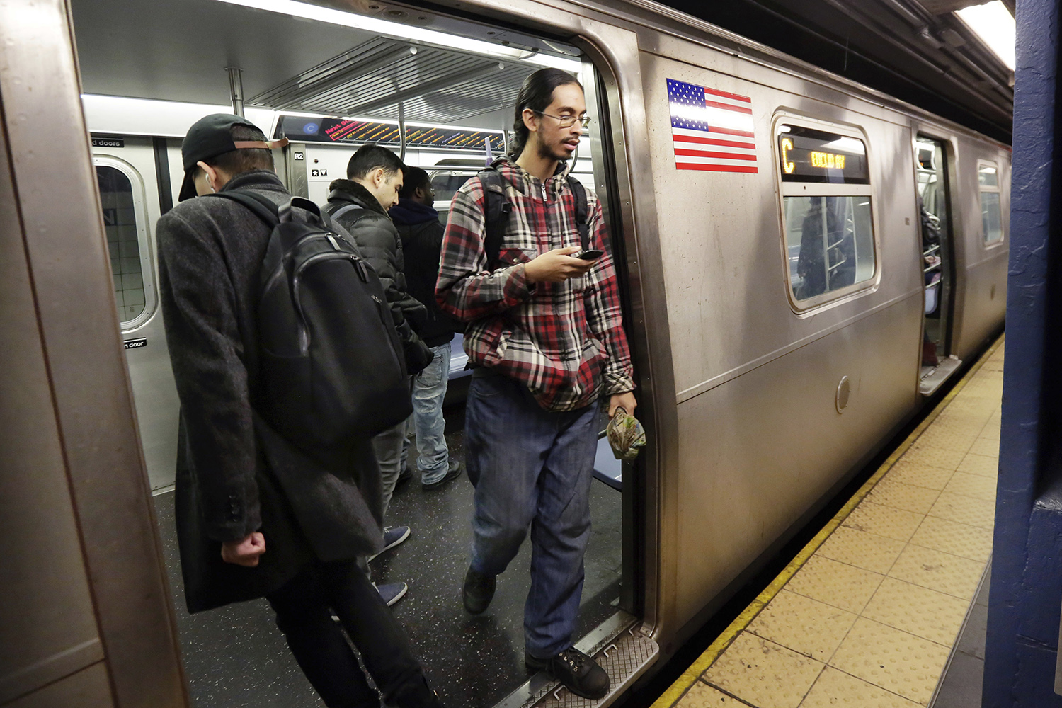 NYPD tweets back after Trump admits he ‘used to ride between the cars’ on the subway