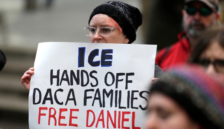 It's past time, long past time, for Congress to come to grips with the undocumented worker problem, especially for those who were brought here as children and are now as American as they can be. (AP Photo/Ted S. Warren, File)