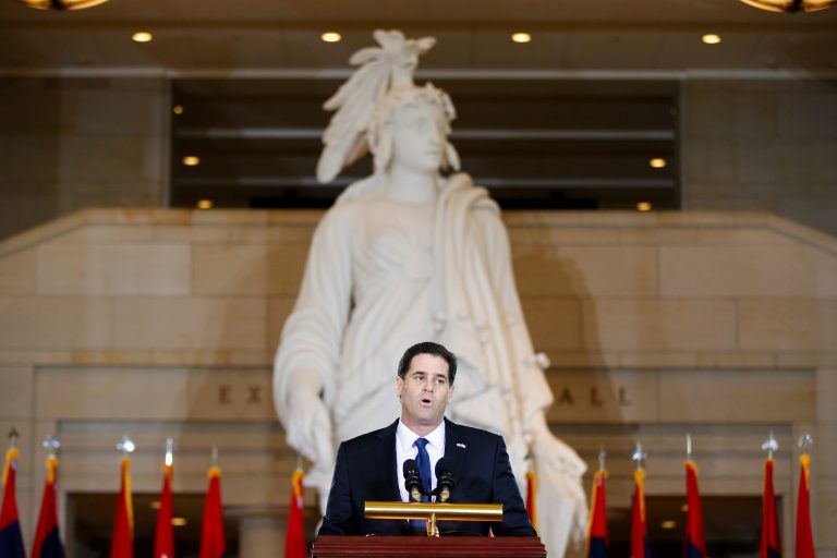 RonÂ Dermer appealed to lawmakers as the Obama administration works to convince them to support the Iran deal. (AP Photo)