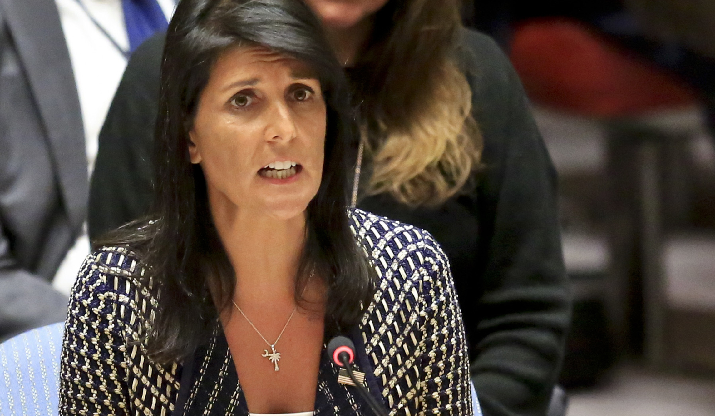 Nikki Haley: The US will stay in the Iran deal to send a message to North Korea