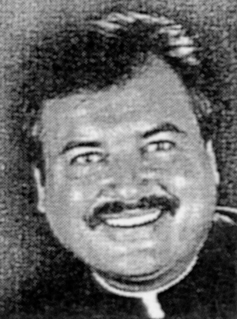 FILE - This 1974 file photo provided by the Archdiocese of Los Angeles shows former Catholic priest, Michael Baker. Los Angeles Cardinal Roger Mahony didn't call police in 1986 after a priest admitted to molesting two boys and didn't warn parishioners because the cleric, the Rev. Michael Baker, told him they were illegal immigrants who had returned to Mexico, according to a court deposition released Tuesday June 15, 2010. (AP Photo/Archdiocese of Los Angeles, File)