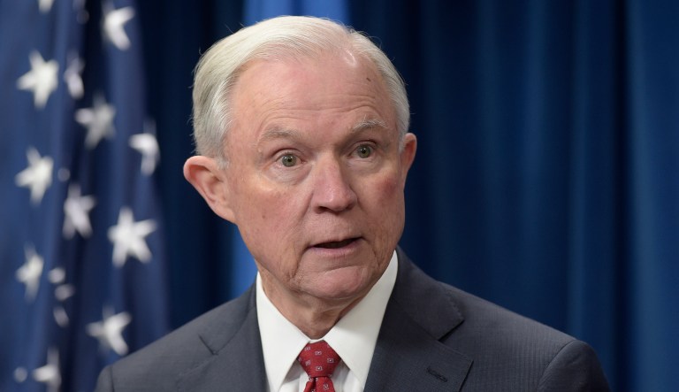 Attorney General Jeff Sessions is set to testify before the Senate Intelligence Committee on Tuesday. (AP Photo/Susan Walsh, File)