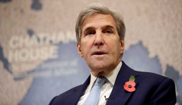 Former U.S. Secretary of State John Kerry said, 