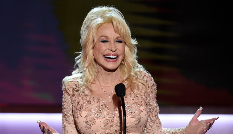 If anyone can heal America, it's singer/songwriter/philanthropist/legend/national hero Dolly Parton. (Photo by Chris Pizzello/Invision/AP, File)