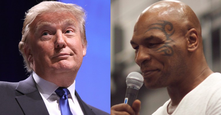 Trump Cites Nonexistent Tweet for Mike Tyson Endorsement