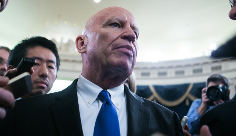 The chairman of the House Ways and Means Committee said he is considering including repeal of the mandate, which President Trump is pushing for. (Graeme Jennings/Washington Examiner)