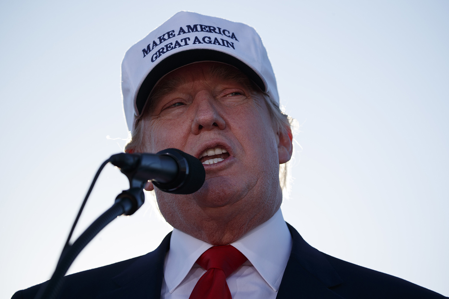 Trump hits press: ‘We are winning’