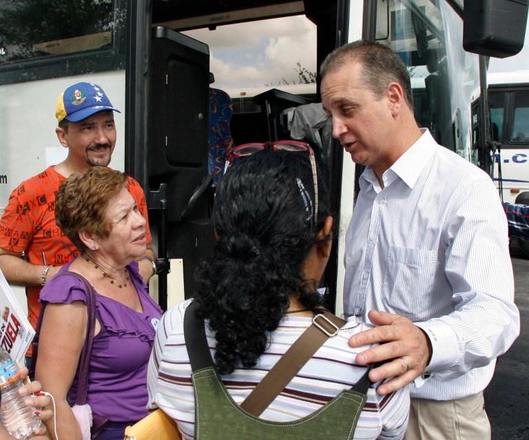 Rep. Mario Diaz-Balart, R-Fla., right, is working on an immigration bill for the House. (AP File)