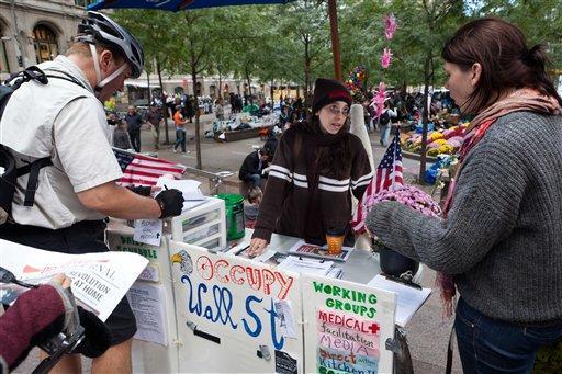 What do the “Occupy Wall Street” people want?