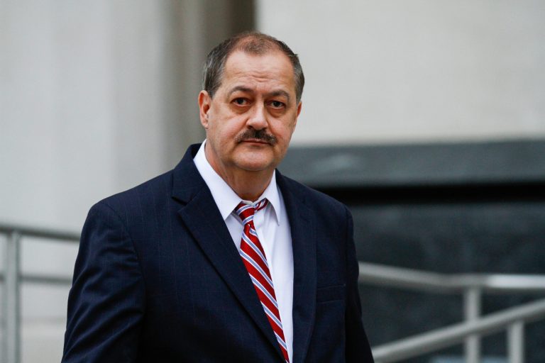 Blankenship was found guilty of knowingly ignoring federal mine safety standards. (AP Photo/Walter Scriptunas II)