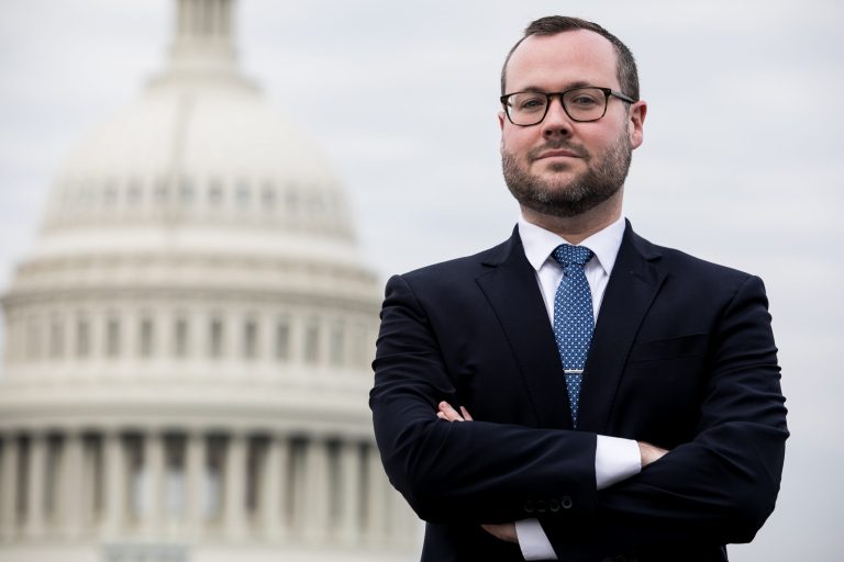 Roddy Flynn is the executive director of the Congressional LGBT Equality Caucus. He also helps manage Equality PAC. (Graeme Jennings/Washington Examiner)