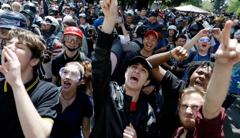 According to a new Cato Institute poll, approximately half of the country does not want controversial or uncomfortable speech on college campuses. A greater amount of people do not want to see a speech turn physically violent.