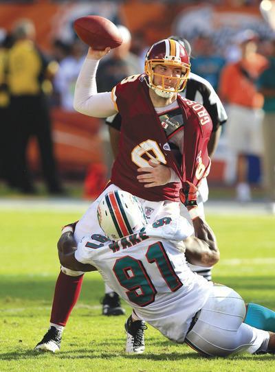 Redskins-Dolphins report card