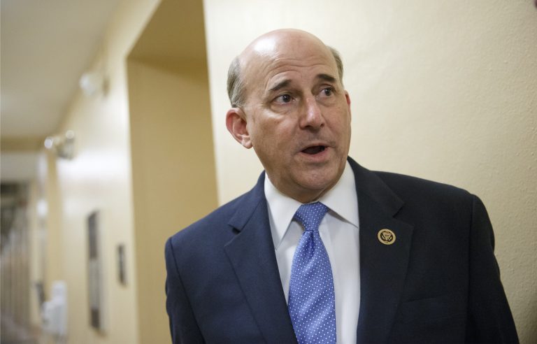 Rep. Louie Gohmert, R-Texas, talks to reporters on Capitol Hill in Washington, Friday, Jan. 9, 2015. (AP Photo/J. Scott Applewhite)