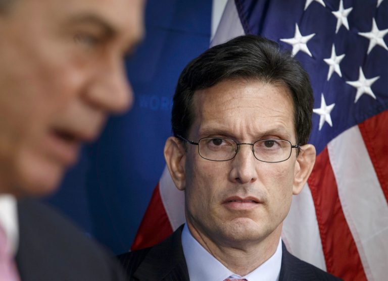 Rep. Eric Cantor lost to Dave Brat in Tuesday's primary election. (AP Photo/J. Scott Applewhite)