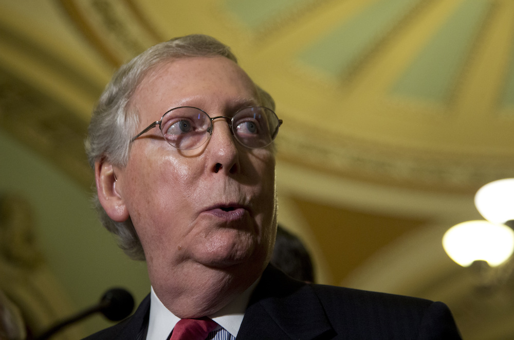 McConnell slams Dems for blocking funding bill