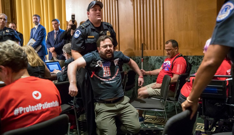 Take all those who were hurt by Obamacare and flip it around to those who'll be hurt if it vanishes, and you'll have 2014 in reverse. (AP Photo/J. Scott Applewhite)