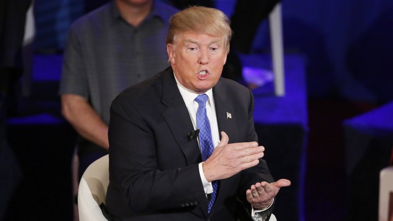 The GOP's presumptive nominee says he 