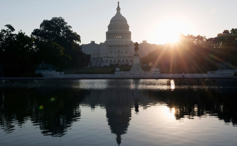 Congressmen today defend earmarks, as they have for years, based on Congress's constitutional power of the purse. (AP Photo/Carolyn Kaster)