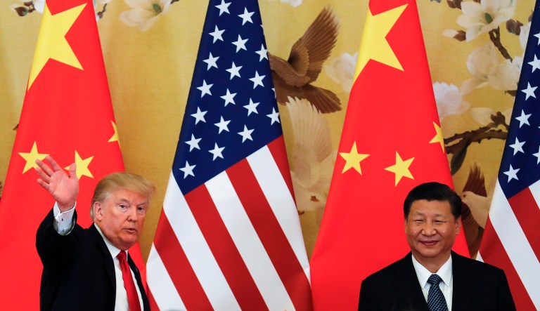 China is testing the waters. (AP Photo/Andy Wong)