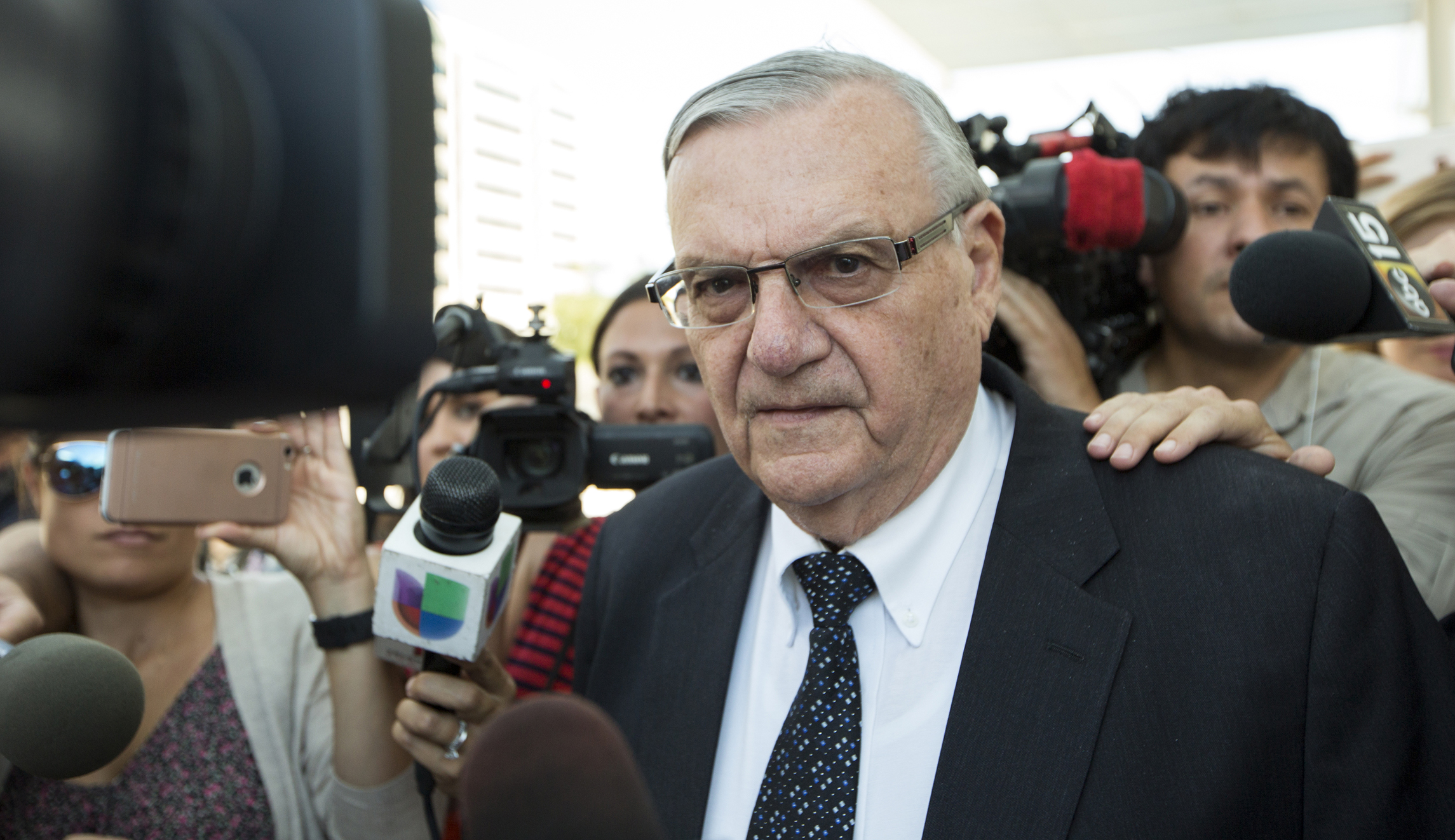 Judge holds Sheriff Joe Arpaio in criminal contempt of court