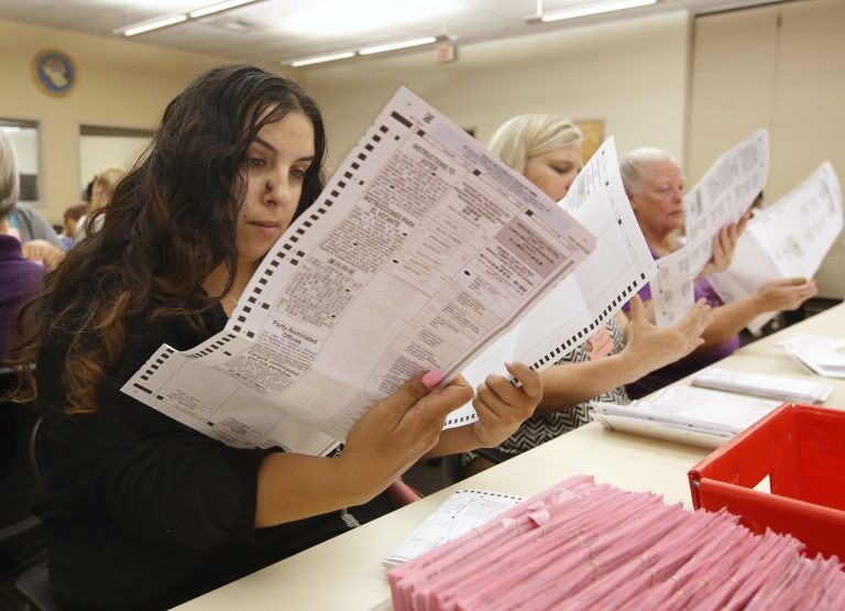 This is an increase from the 2012 and 2008 primaries where 3.5 and 3.8 million votes were cast by mail. (AP Photo/Rich Pedroncelli)