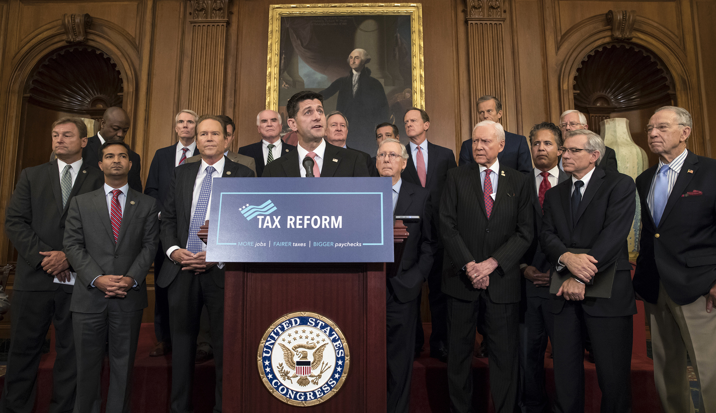 GOP isn’t spooked by Democrats’ dire warnings on tax reform