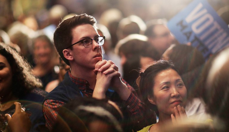 In total, 52 percent of Democrats said they support those movements, while 48 percent said they oppose them. (AP Photo/David Goldman)
