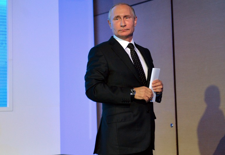 Whether the hacks were ordered by Vladimir Putin, Josh Earnest said, only the Office of the Director of National Intelligence and Homeland Security Department can say. (AP Photo)