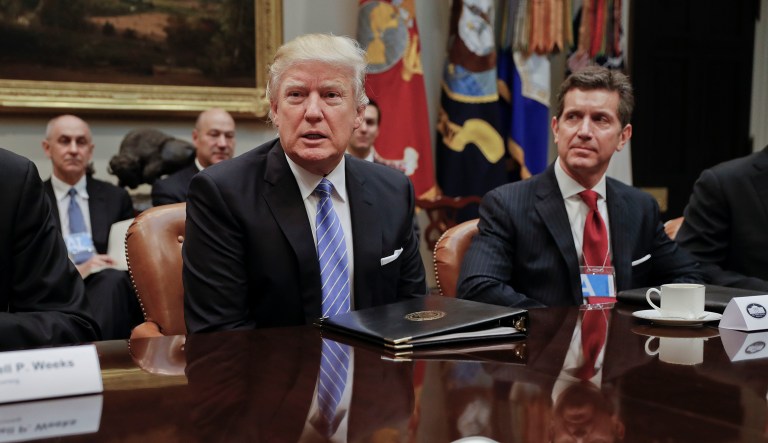 Gorsky said he respected the decision of those business executives that had decided to withdraw. (AP Photo/Pablo Martinez Monsivais)