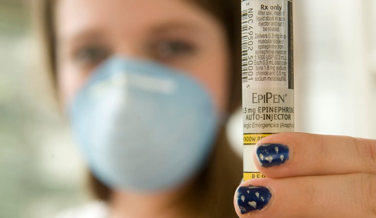 Josh Earnest refused to condemn the company for dramatically increasing the price of EpiPens. (AP Photo/Bob Bird)