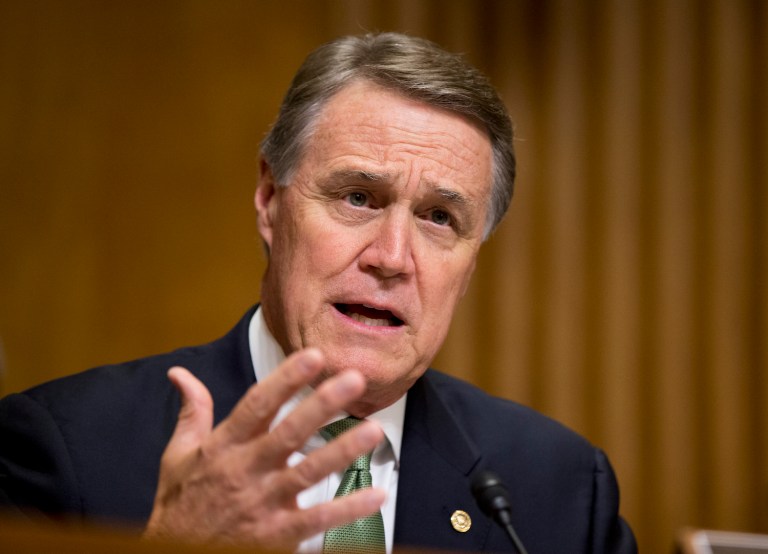 Perdue wants to ban future presidents from making cash payments to any designated state-sponsor of terrorism. (AP Photo/Manuel Balce Ceneta)