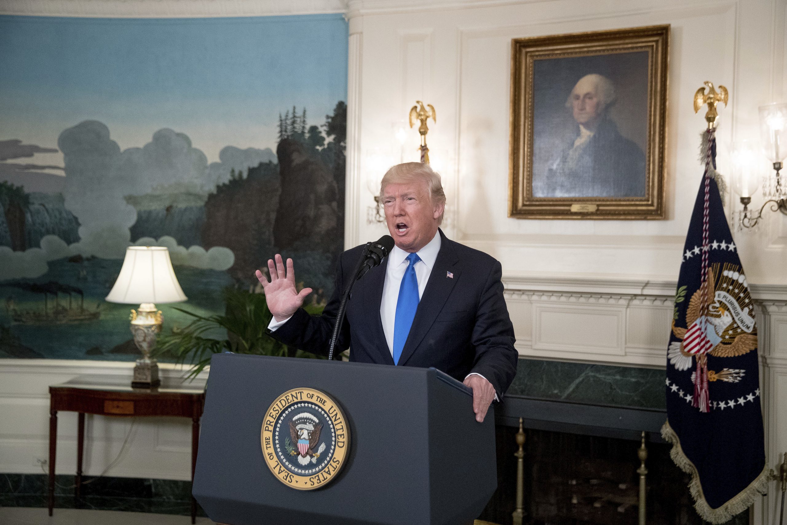 Possible obstruction of justice probe hasn’t changed Trump team’s plan, yet