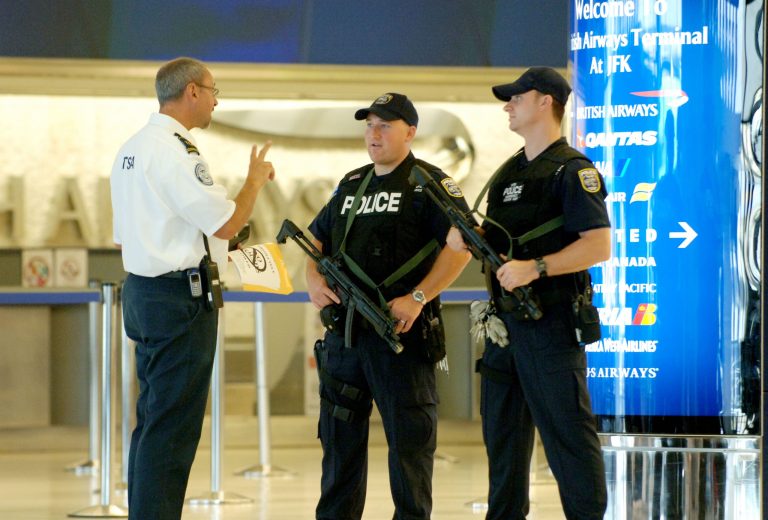 None of the travelers were to be found. (AP Photo/Henny Ray Abrams)