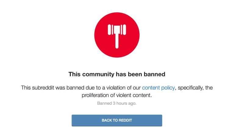 At least seven pages, including r/Nazi, r/pol, and r/EuropeanNationalism, have been taken down. (Screengrab)