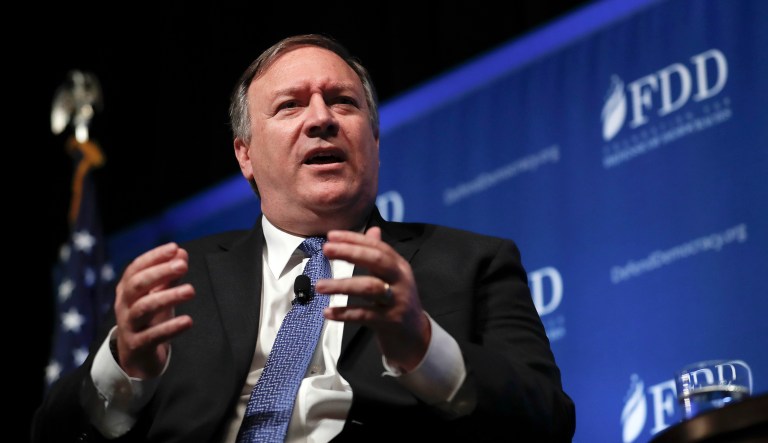 CIA Director Mike Pompeo says the North Koreans are closer than they were five years ago and will be closer within five months unless the U.S. and its allies succeed in stopping the nuclear ambitions of leader Kim Jong Un. (AP Photo/Carolyn Kaster)