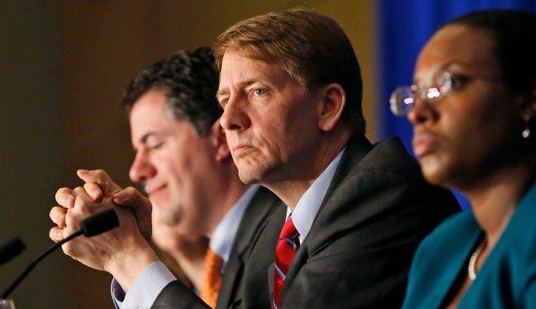 Cordray's term would end in July of next year. (AP Photo/Steve Helber, File)