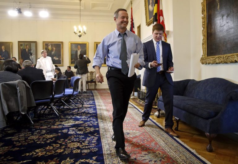 O'Malley says if elected president, he'll hit the ground running. He vowed to use executive action to pass comprehensive immigration reform during his first 100 days in office. (AP Photo)