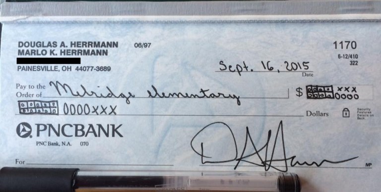 A check written by a father opposed to Common CoreÂ went viral last weekÂ when the father used 