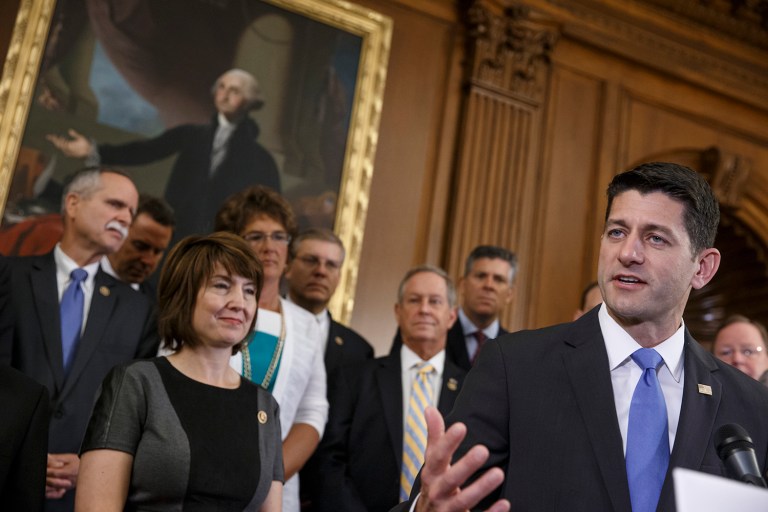 Interviews with members of Congress over the past month highlighted the divisions, which are hanging like a dark cloud over congressional GOP leaders as they try to build consensus around a plan to replace the Affordable Care Act this spring, even as they repeal big parts of the law. (AP Photo/J. Scott Applewhite)