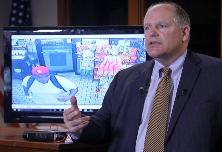 Jay Kanzler, attorney for the owners of Ferguson Market, discusses the new footage which lead to protests in Ferguson that resulted in gunshots and one police officer allegedly being punched. (AP/Christian Gooden)