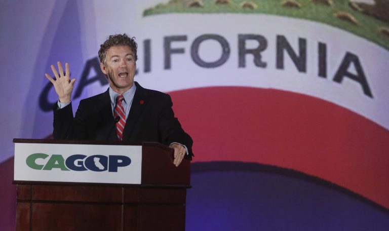 In September 2014, Sen. Rand Paul told the San Francisco Chronicle, 