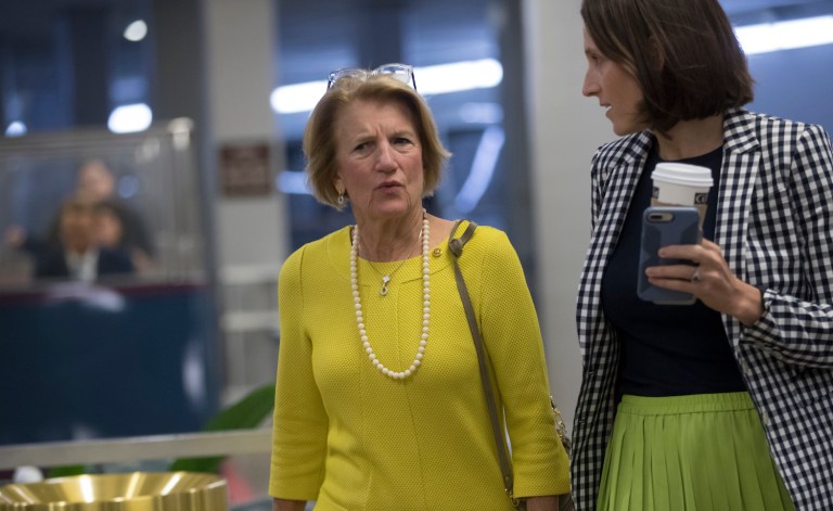 The West Virginia Republican wants the Senate's healthcare bill to drastically increase the funding to fight opioid abuse and change Medicaid's growth rate. (AP Photo/J. Scott Applewhite, File)